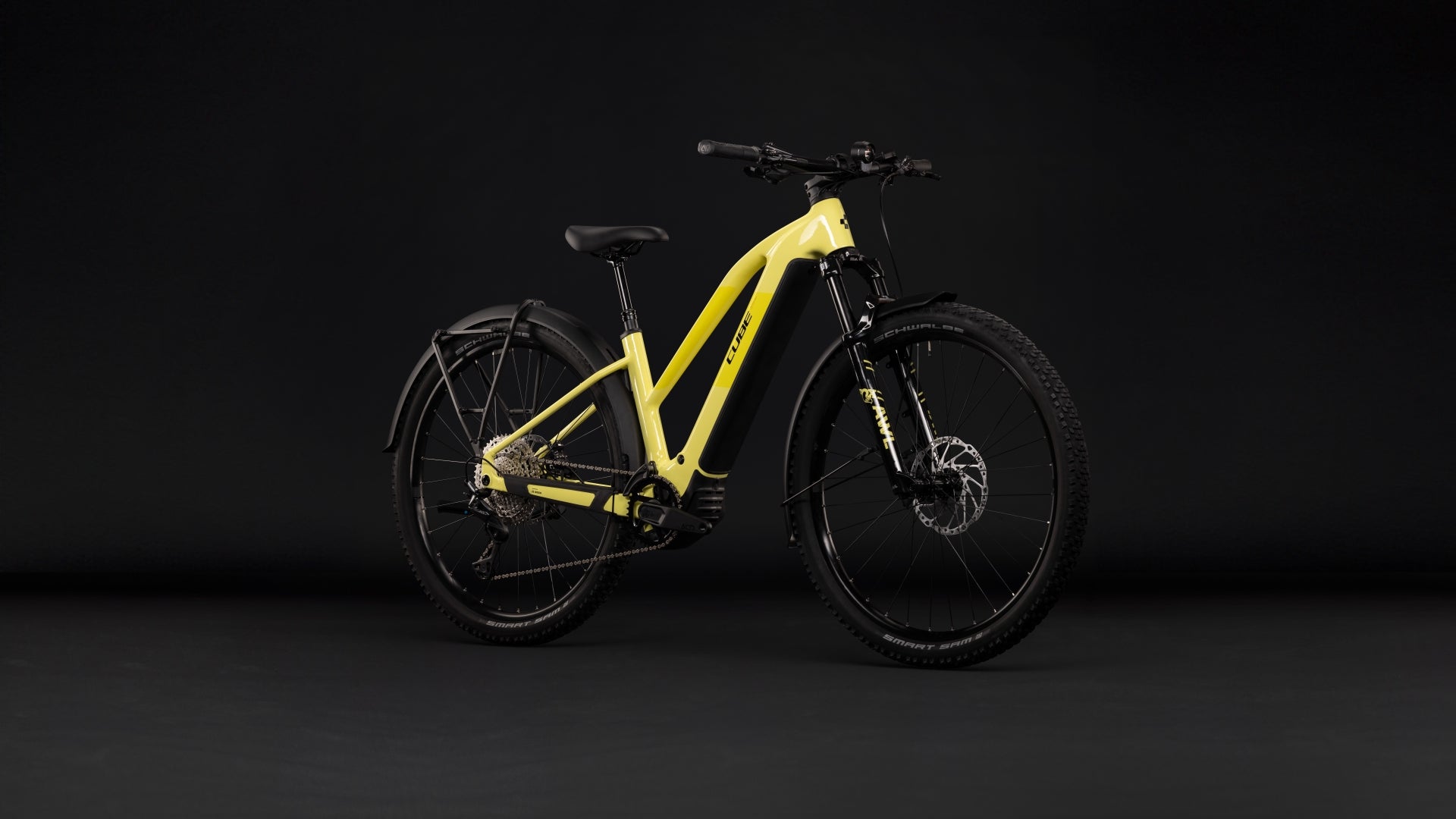 CUBE REACTION HYBRID RACE 800 FE eMTB BIKE 2027 BANANASPLIT 'N' BLACK (TRAPEZE)