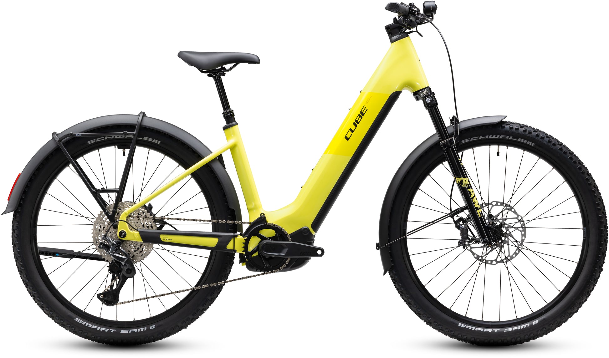 CUBE REACTION HYBRID RACE 800 FE eMTB BIKE 2027 BANANASPLIT 'N' BLACK (EASY ENTRY)