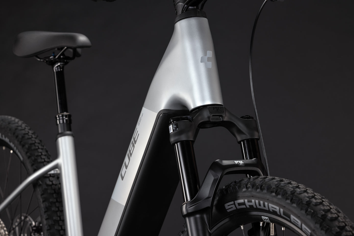 CUBE REACTION HYBRID SLX 800 HARDTAIL eMTB BIKE 2027 PLATINUM 'N' REFLEX (EASY ENTRY)