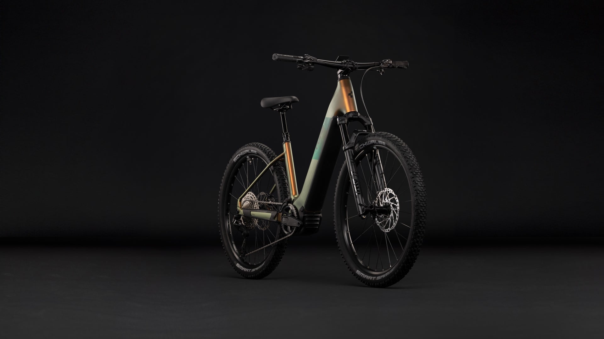CUBE REACTION HYBRID SLX 800 HARDTAIL eMTB BIKE 2027 AUTUMN 'N' BLACK (EASY ENTRY)