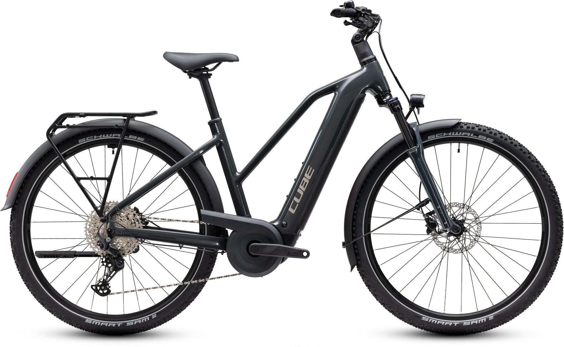 CUBE NURIDE HYBRID PERFORMANCE 720 HYBRID eBIKE 2027 SHADOWGREY 'N' GREY (TRAPEZE)