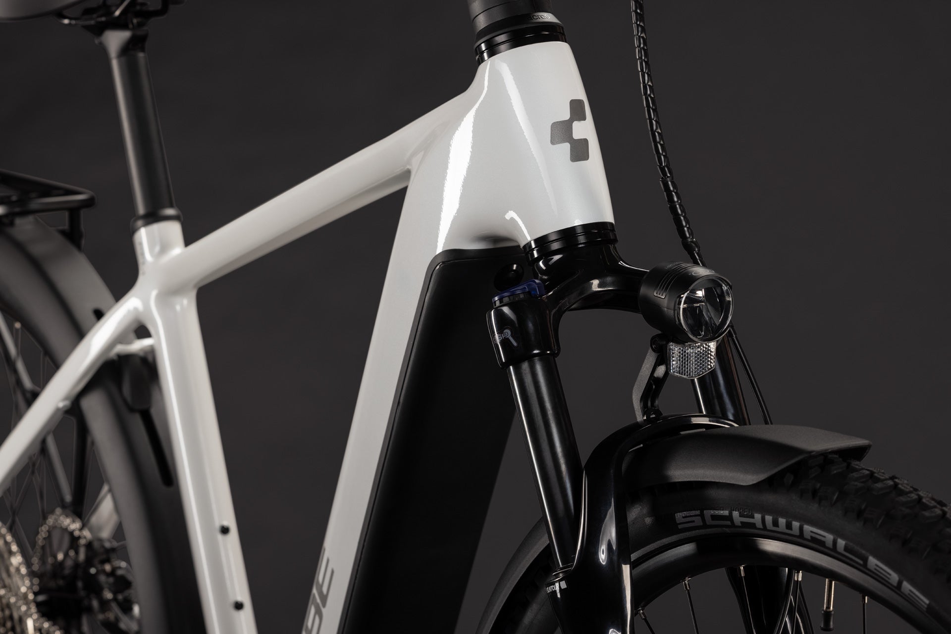 CUBE NURIDE HYBRID PERFORMANCE 720 HYBRID eBIKE 2027 METALLICWHITE 'N' GREY