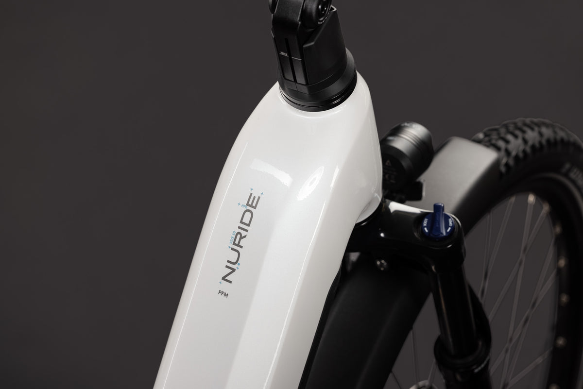 CUBE NURIDE HYBRID PERFORMANCE 720 HYBRID eBIKE 2027 METALLICWHITE 'N' GREY (EASY ENTRY)