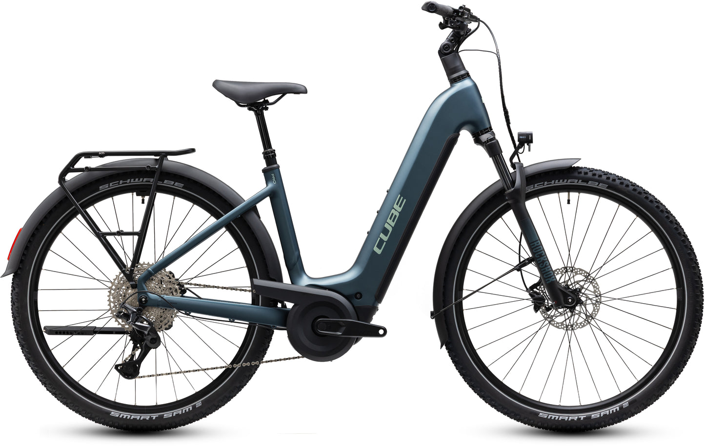 CUBE NURIDE HYBRID PRO 800 HYBRID eBIKE 2027 DEEPTEAL 'N' BLUE (EASY ENTRY)