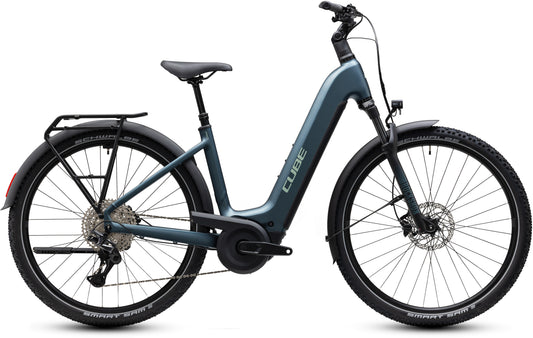 CUBE NURIDE HYBRID PRO 800 HYBRID eBIKE 2027 DEEPTEAL 'N' BLUE (EASY ENTRY)