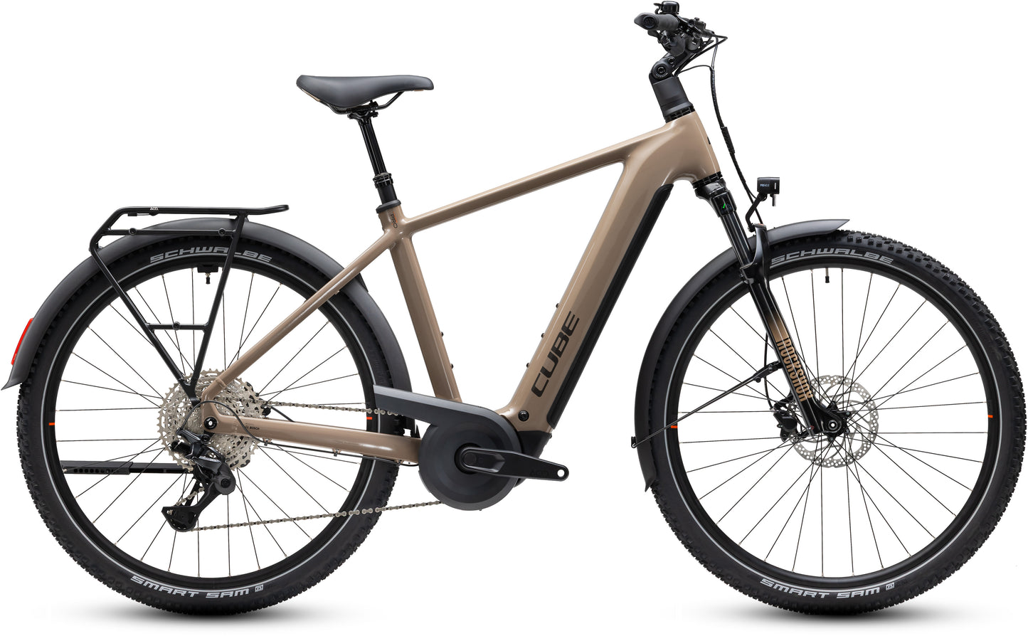 CUBE NURIDE HYBRID PRO 800 HYBRID eBIKE 2027 CAPPUCCINO 'N' BLACK
