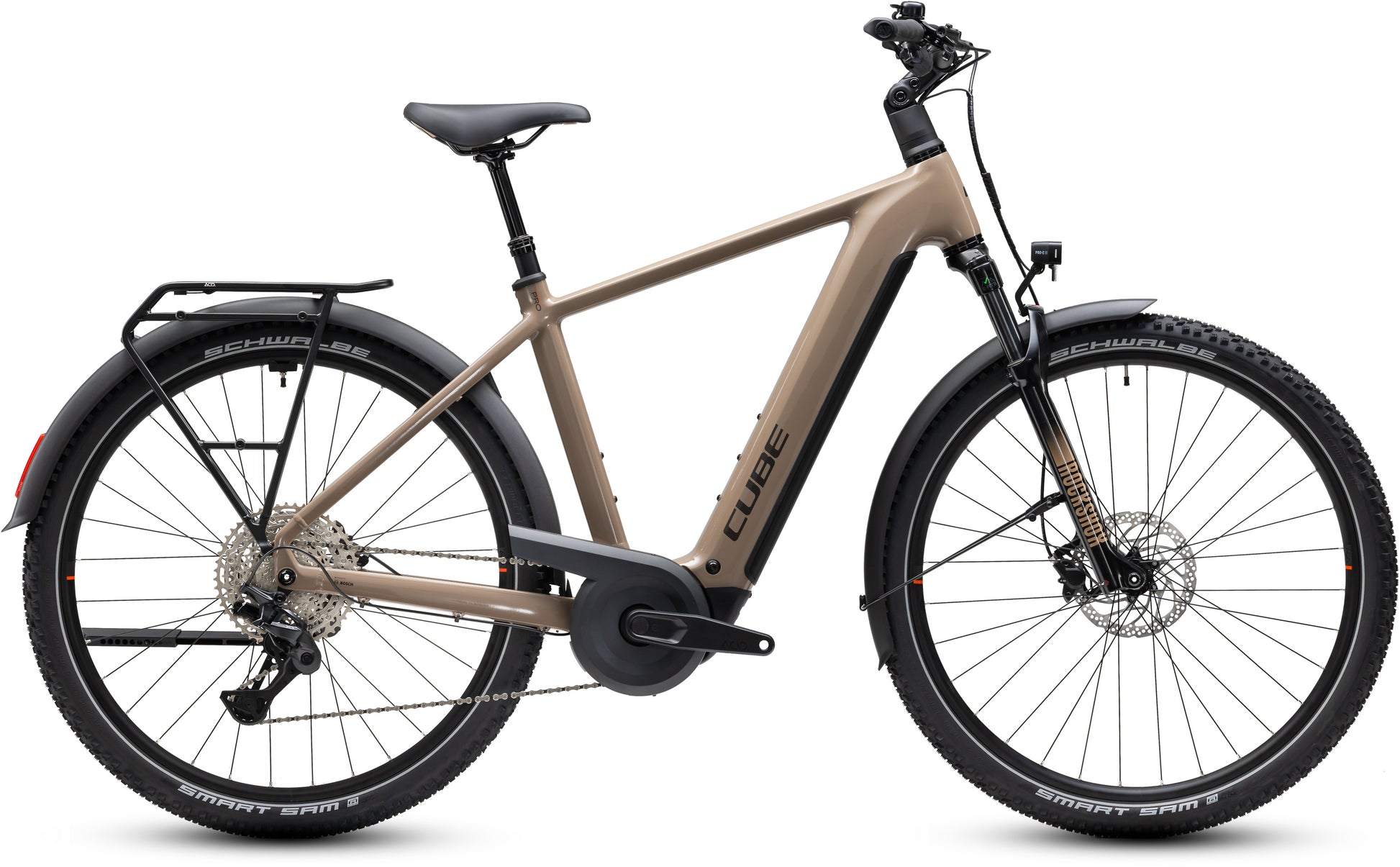CUBE NURIDE HYBRID PRO 800 HYBRID eBIKE 2027 CAPPUCCINO 'N' BLACK