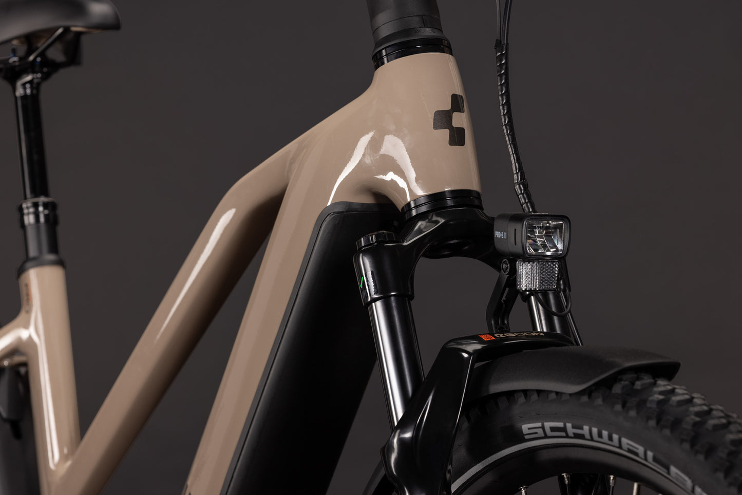 CUBE NURIDE HYBRID PRO 800 HYBRID eBIKE 2027 CAPPUCCINO 'N' BLACK (TRAPEZE)