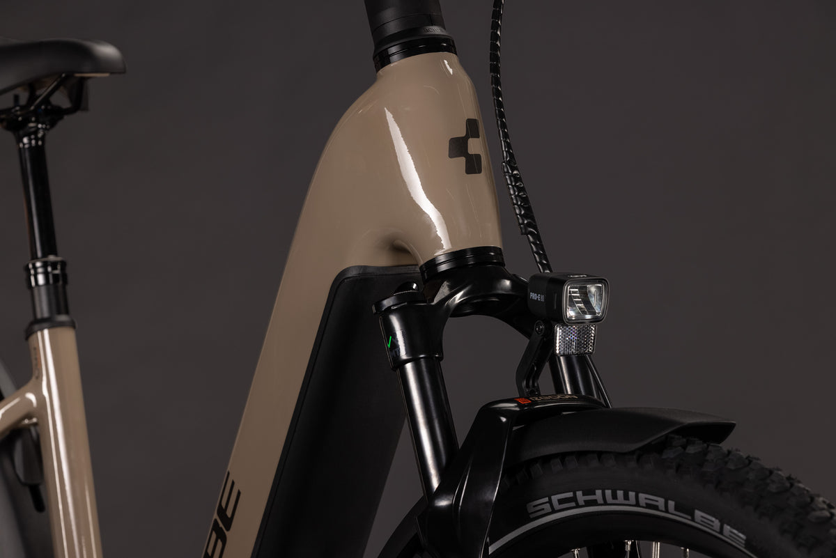 CUBE NURIDE HYBRID PRO 800 HYBRID eBIKE 2027 CAPPUCCINO 'N' BLACK (EASY ENTRY)