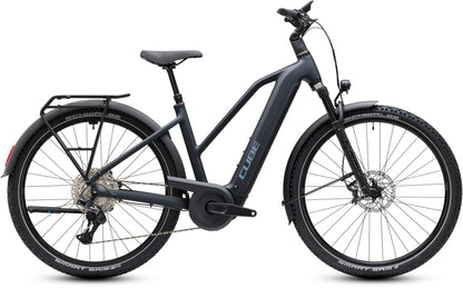 CUBE NURIDE HYBRID EXC 800 HYBRID eBIKE 2027 COAL 'N' CHROME (TRAPEZE)