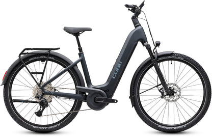 CUBE NURIDE HYBRID EXC 800 HYBRID eBIKE 2027 COAL 'N' CHROME (EASY ENTRY)