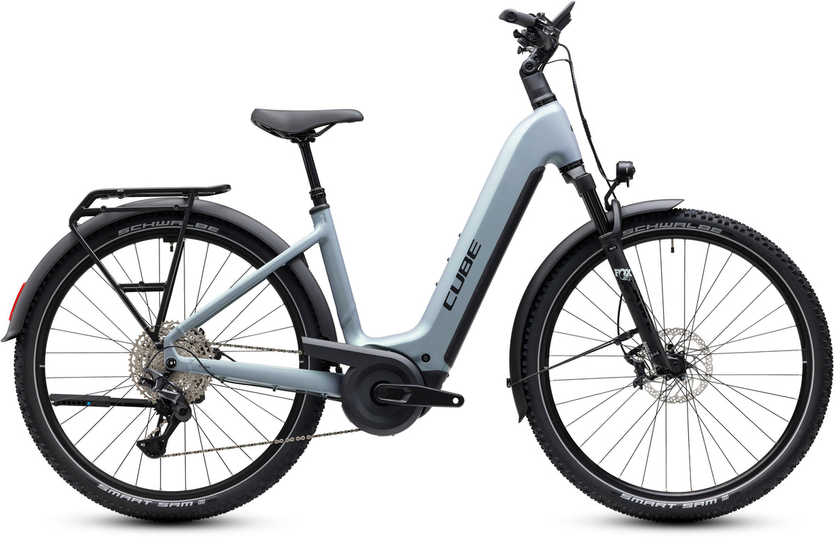 CUBE NURIDE HYBRID EXC 800 HYBRID eBIKE 2027 SEAGREY 'N' BLACK (EASY ENTRY)