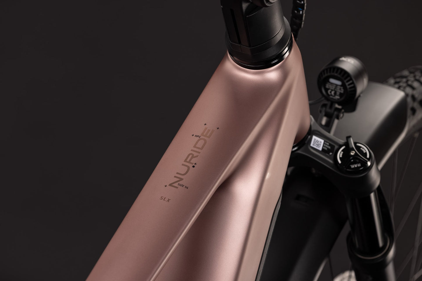 CUBE NURIDE HYBRID ONE11 HPC SLX 800 HYBRID eBIKE 2027 MAUVE 'N' BLACK