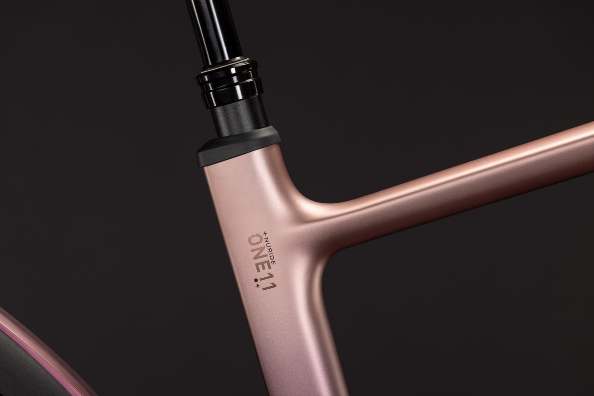 CUBE NURIDE HYBRID ONE11 HPC SLX 800 HYBRID eBIKE 2027 MAUVE 'N' BLACK