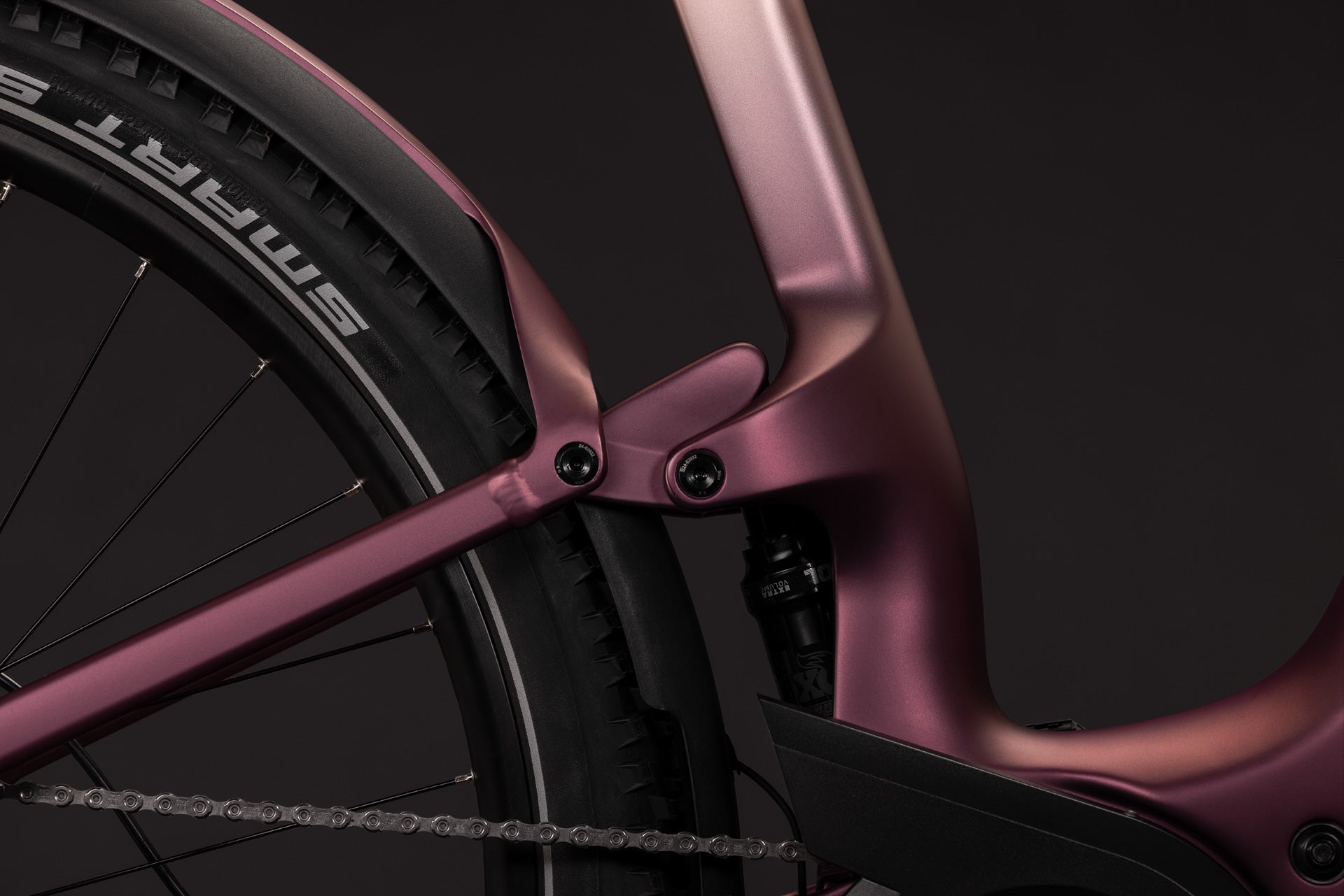 CUBE NURIDE HYBRID ONE11 HPC SLX 800 HYBRID eBIKE 2027 MAUVE 'N' BLACK