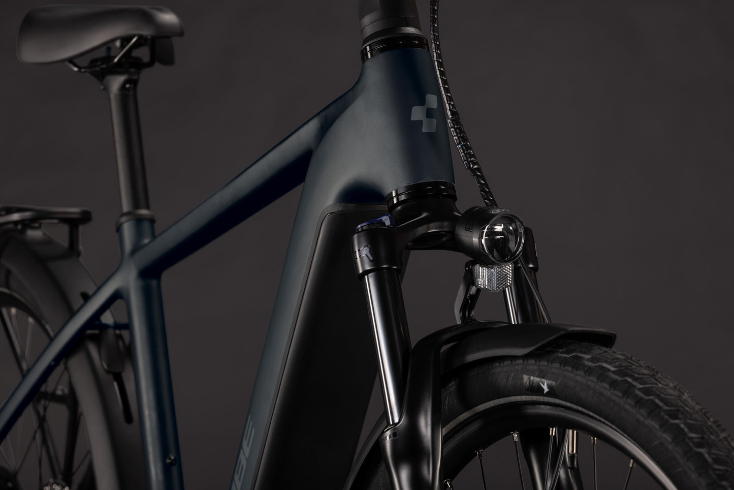 CUBE TOURING HYBRID ONE 600 URBAN eBIKE 2027 GREY 'N' COOLGREY