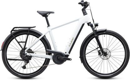 CUBE TOURING HYBRID ONE 600 URBAN eBIKE 2027 METALLICWHITE 'N' CHROME