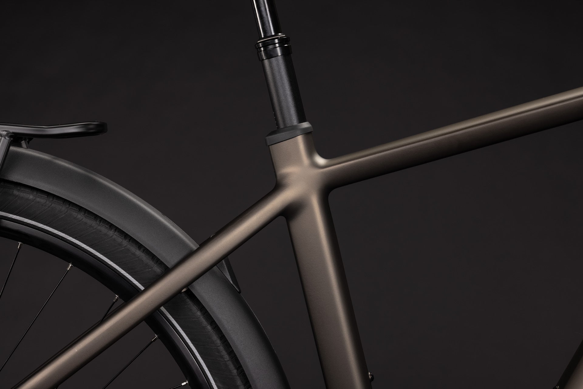 CUBE TOURING HYBRID PRO 800 URBAN eBIKE 2027 METALLICUMBRA 'N' BLACK