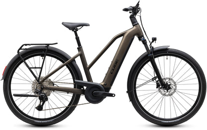 CUBE TOURING HYBRID PRO 800 URBAN eBIKE 2027 METALLICUMBRA 'N' BLACK (TRAPEZE)