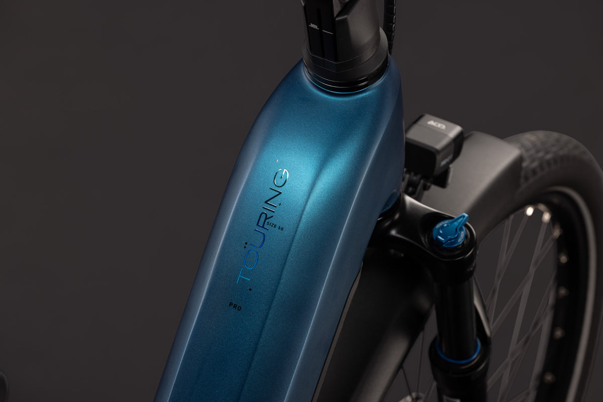 CUBE TOURING HYBRID PRO 800 URBAN eBIKE 2027 ELECTRICBLUE 'N' PRIZM (EASY ENTRY)