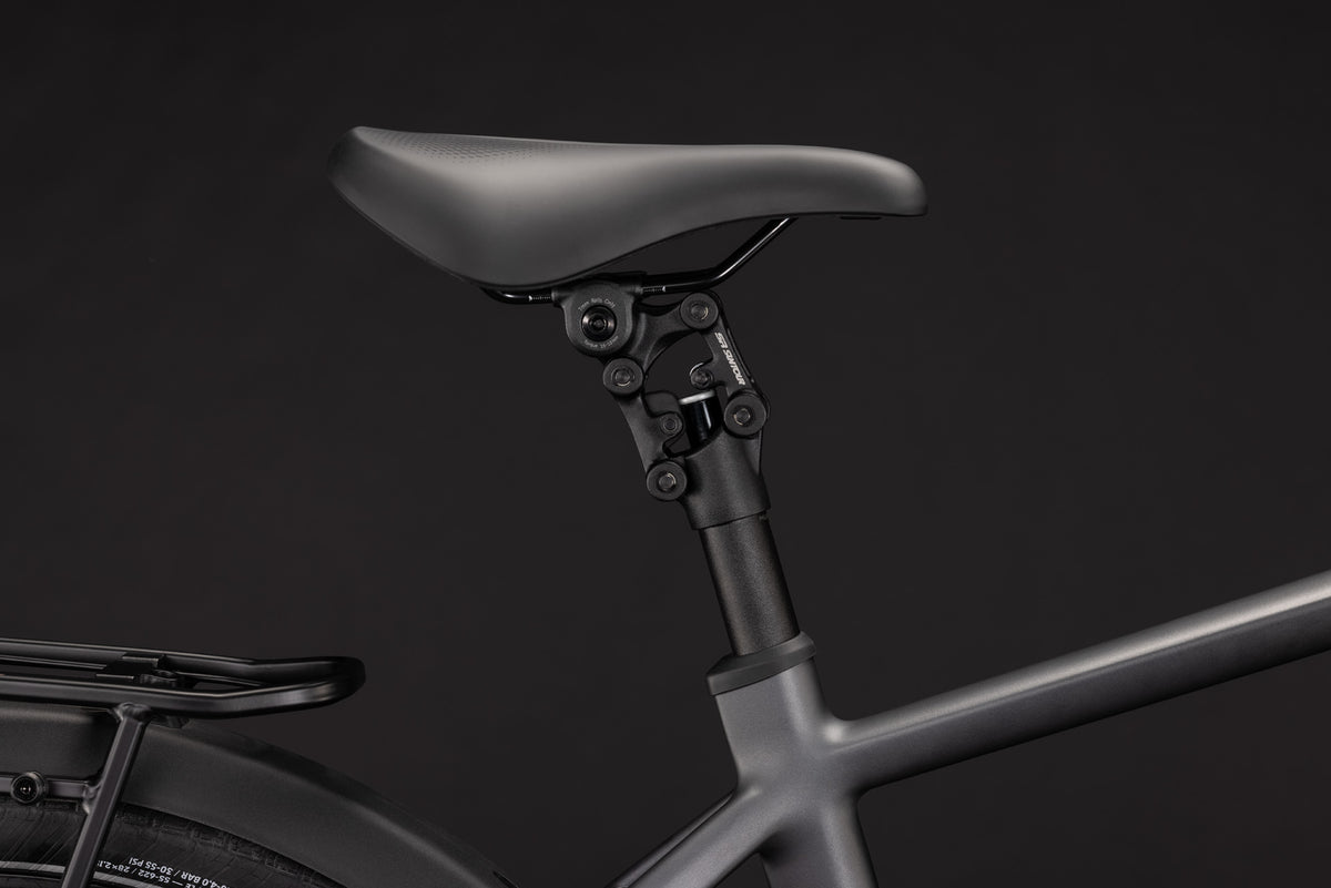 CUBE TOURING HYBRID DELUXE SLX 800 URBAN eBIKE 2027 SLABGREY 'N' CHROME