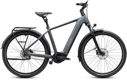 CUBE TOURING HYBRID DELUXE SLX 800 URBAN eBIKE 2027 SLABGREY 'N' CHROME