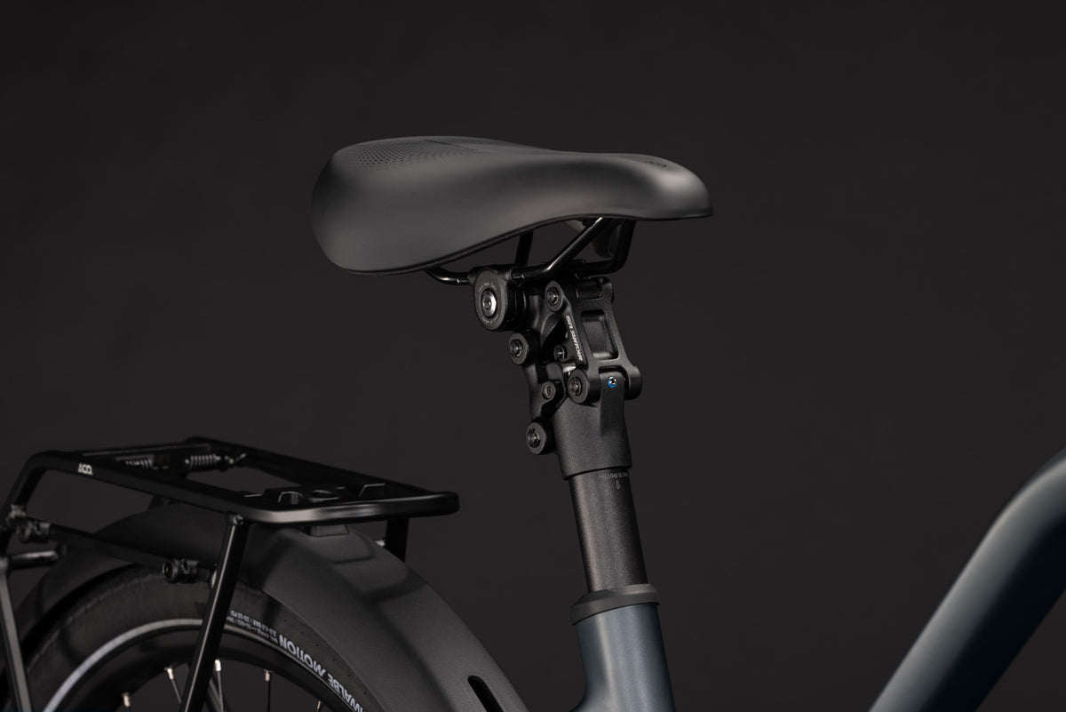 CUBE TOURING HYBRID DELUXE SLX 800 URBAN eBIKE 2027 SLABGREY 'N' CHROME (TRAPEZE)