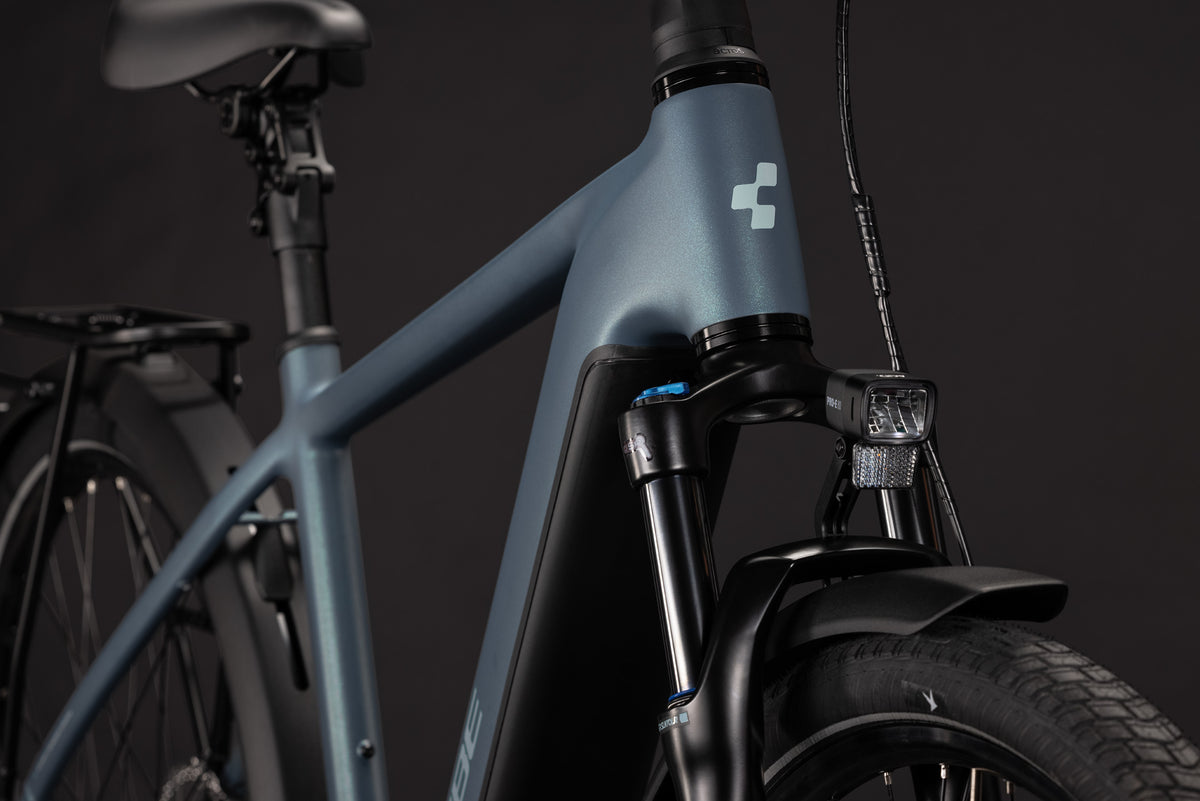 CUBE TOURING HYBRID DELUXE SLX 800 URBAN eBIKE 2027 GREENGRANIT 'N' GREEN
