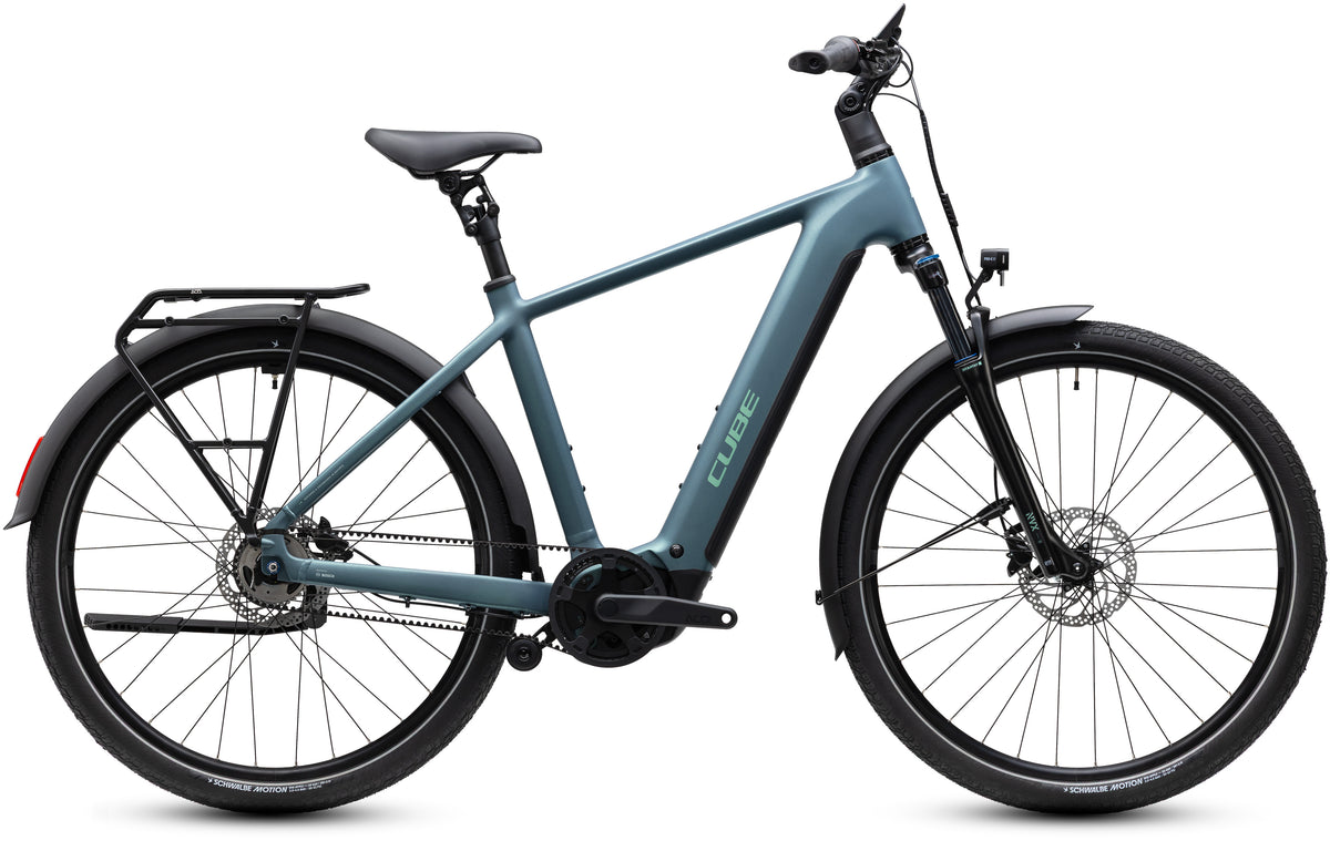 CUBE TOURING HYBRID DELUXE SLX 800 URBAN eBIKE 2027 GREENGRANIT 'N' GREEN