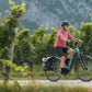 CUBE TOURING HYBRID DELUXE SLX 800 URBAN eBIKE 2027 GREENGRANIT 'N' GREEN (EASY ENTRY)