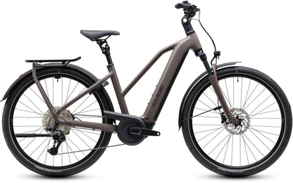 CUBE KATHMANDU HYBRID ONE 800 eTOURING BIKE 2027 CEDAR 'N' CHROME (TRAPEZE)