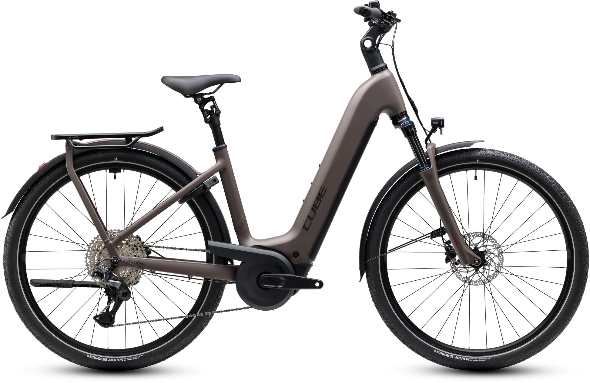 CUBE KATHMANDU HYBRID ONE 800 eTOURING BIKE 2027 CEDAR 'N' CHROME (EASY ENTRY)
