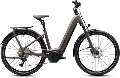 CUBE KATHMANDU HYBRID ONE 800 eTOURING BIKE 2027 CEDAR 'N' CHROME (EASY ENTRY)