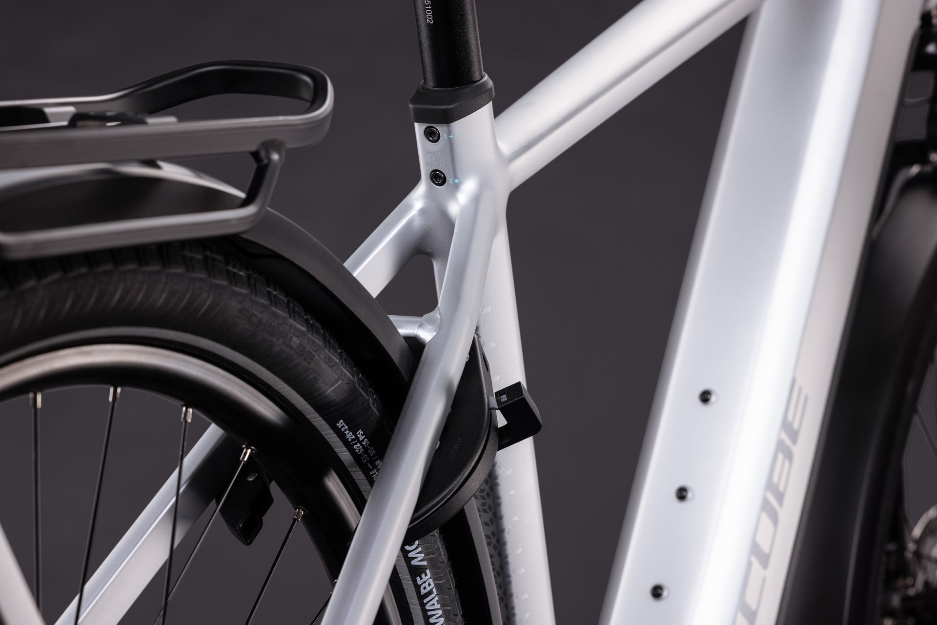 CUBE KATHMANDU HYBRID ONE 800 eTOURING BIKE 2027 SILVERSTAR 'N' REFLEX