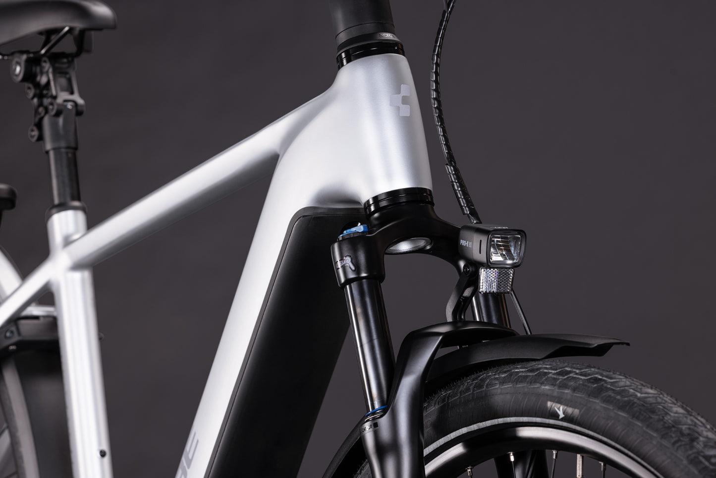 CUBE KATHMANDU HYBRID ONE 800 eTOURING BIKE 2027 SILVERSTAR 'N' REFLEX