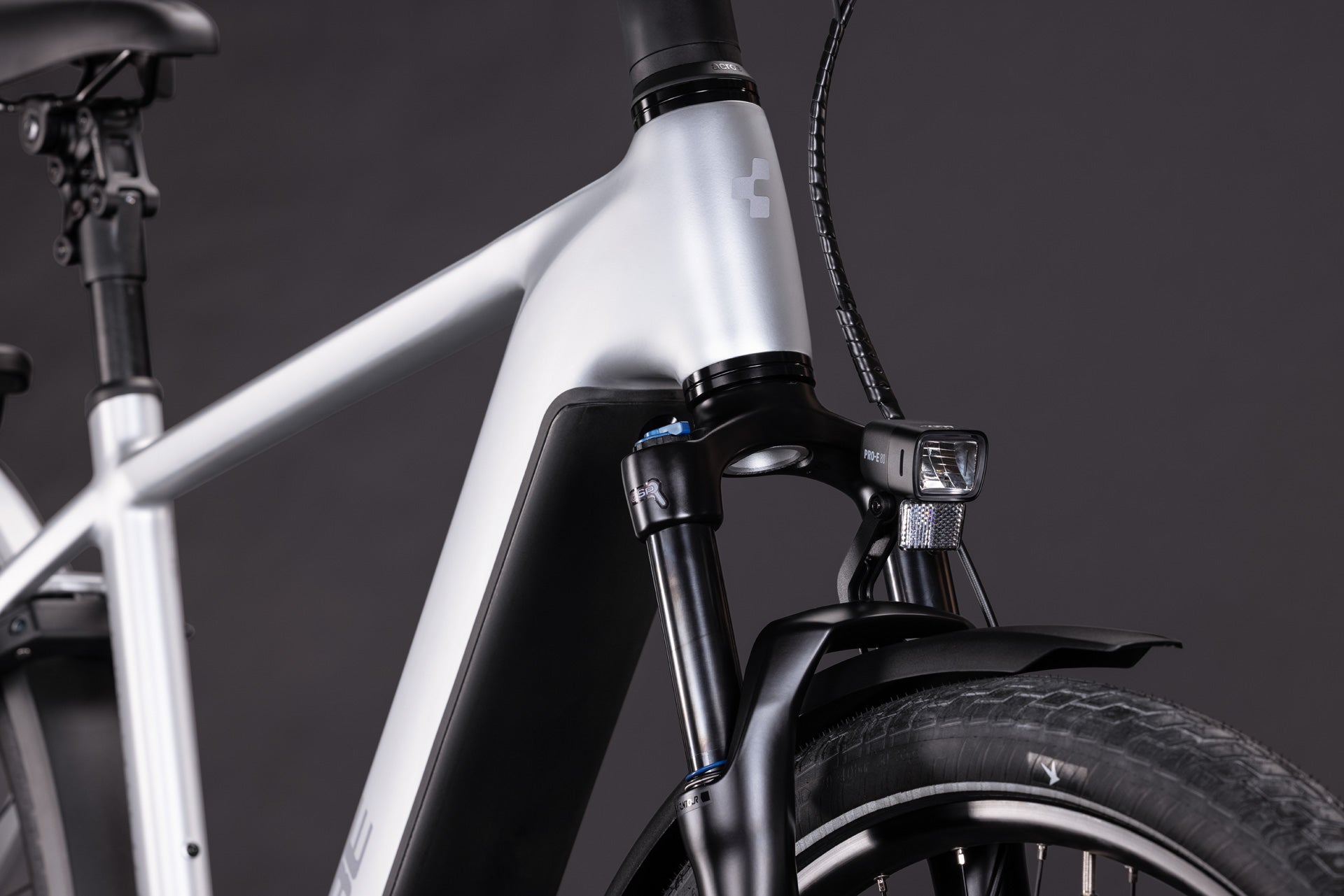 CUBE KATHMANDU HYBRID ONE 800 eTOURING BIKE 2027 SILVERSTAR 'N' REFLEX