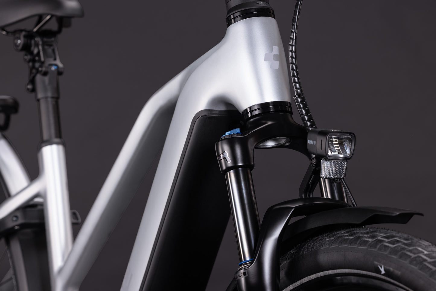 CUBE KATHMANDU HYBRID ONE 800 eTOURING BIKE 2027 SILVERSTAR 'N' REFLEX (TRAPEZE)