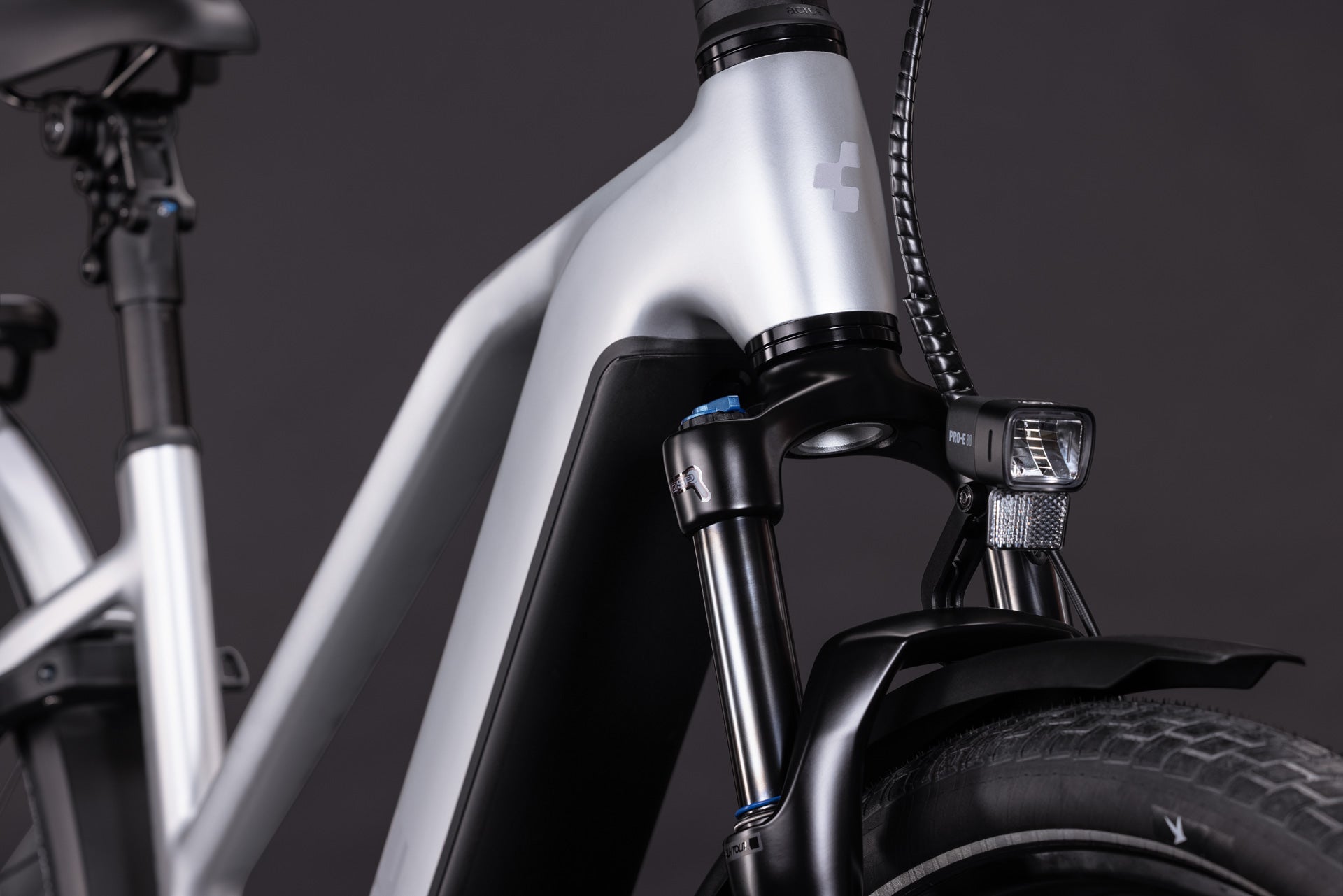 CUBE KATHMANDU HYBRID ONE 800 eTOURING BIKE 2027 SILVERSTAR 'N' REFLEX (TRAPEZE)