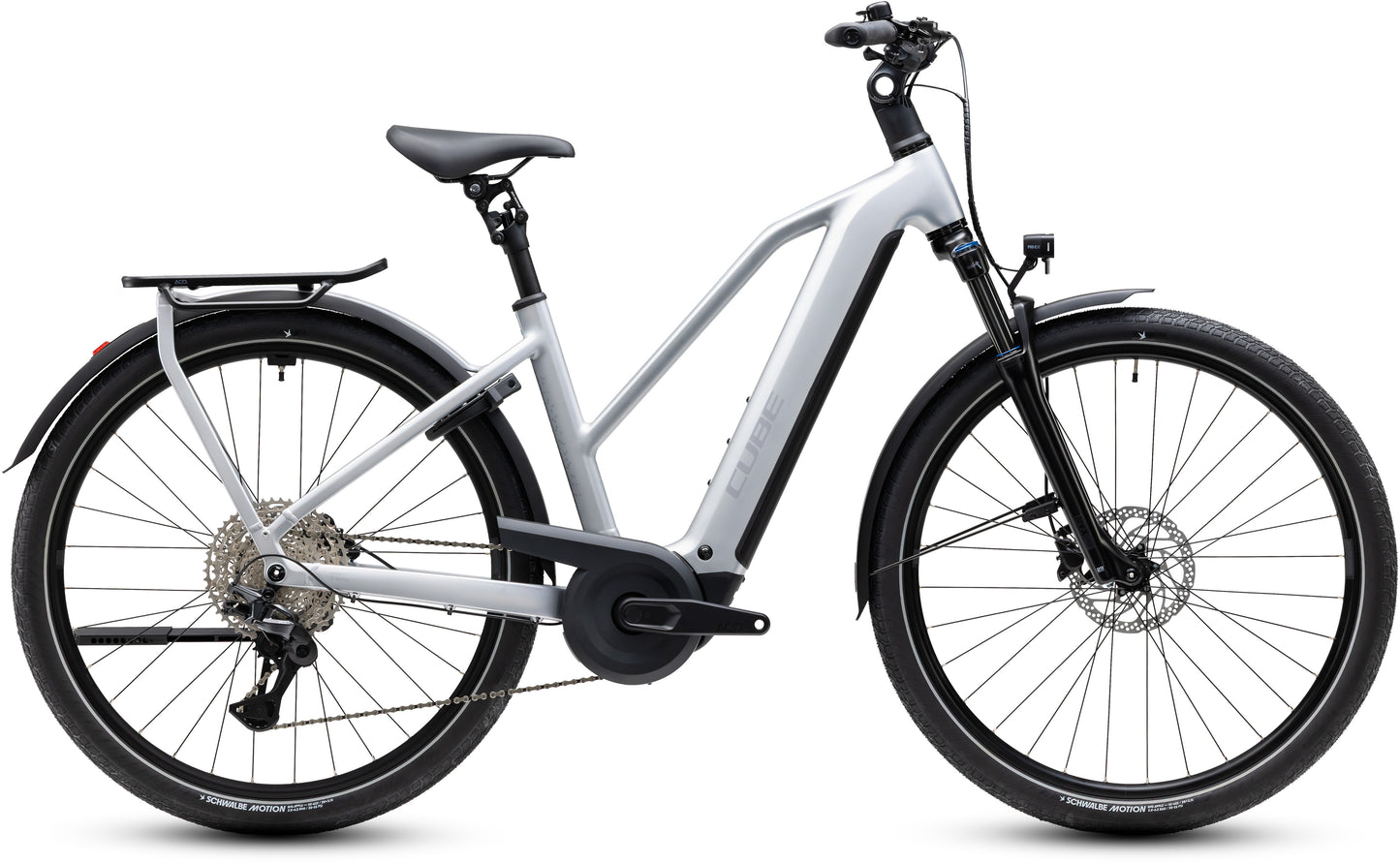 CUBE KATHMANDU HYBRID ONE 800 eTOURING BIKE 2027 SILVERSTAR 'N' REFLEX (TRAPEZE)