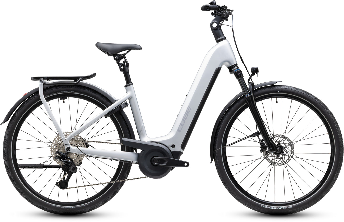 CUBE KATHMANDU HYBRID ONE 800 eTOURING BIKE 2027 SILVERSTAR 'N' REFLEX (EASY ENTRY)