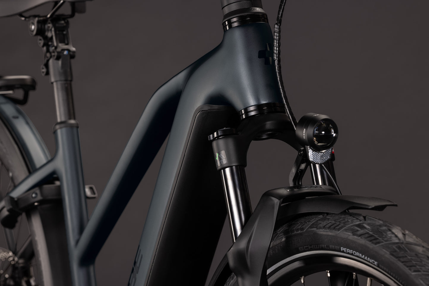 CUBE KATHMANDU HYBRID PRO 800 eTOURING BIKE 2027 COAL 'N' BLACK (TRAPEZE)