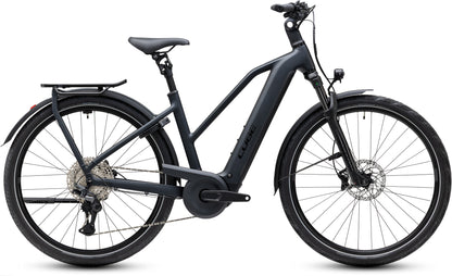 CUBE KATHMANDU HYBRID PRO 800 eTOURING BIKE 2027 COAL 'N' BLACK (TRAPEZE)