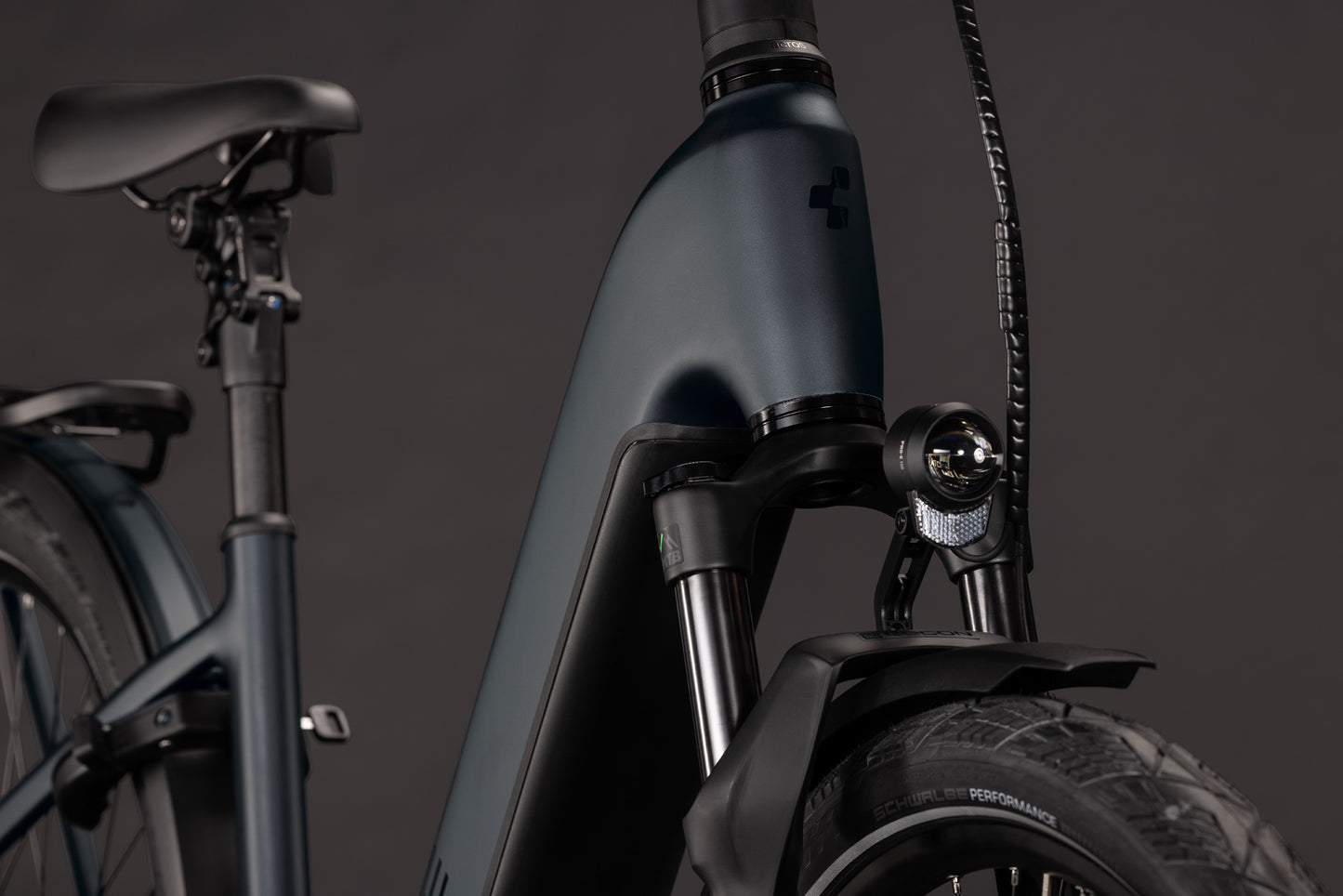CUBE KATHMANDU HYBRID PRO 800 eTOURING BIKE 2027 COAL 'N' BLACK (EASY ENTRY)