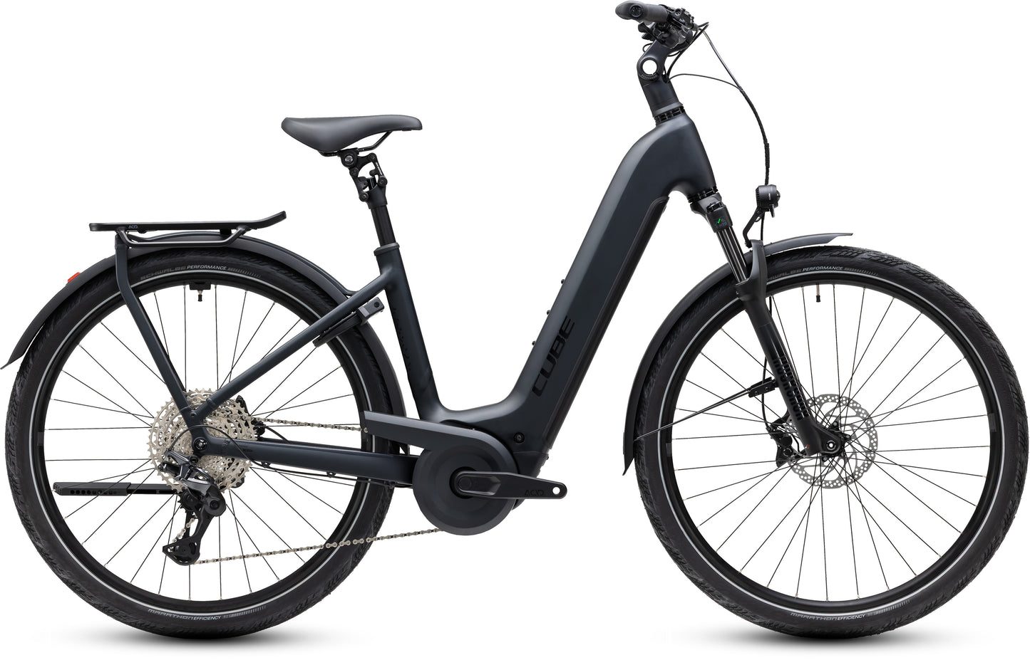 CUBE KATHMANDU HYBRID PRO 800 eTOURING BIKE 2027 COAL 'N' BLACK (EASY ENTRY)