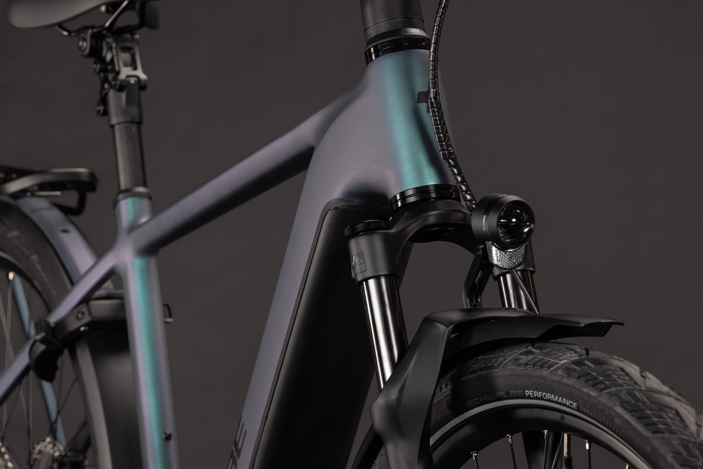 CUBE KATHMANDU HYBRID PRO 800 eTOURING BIKE 2027 SMARAGDGREY 'N' BLACK