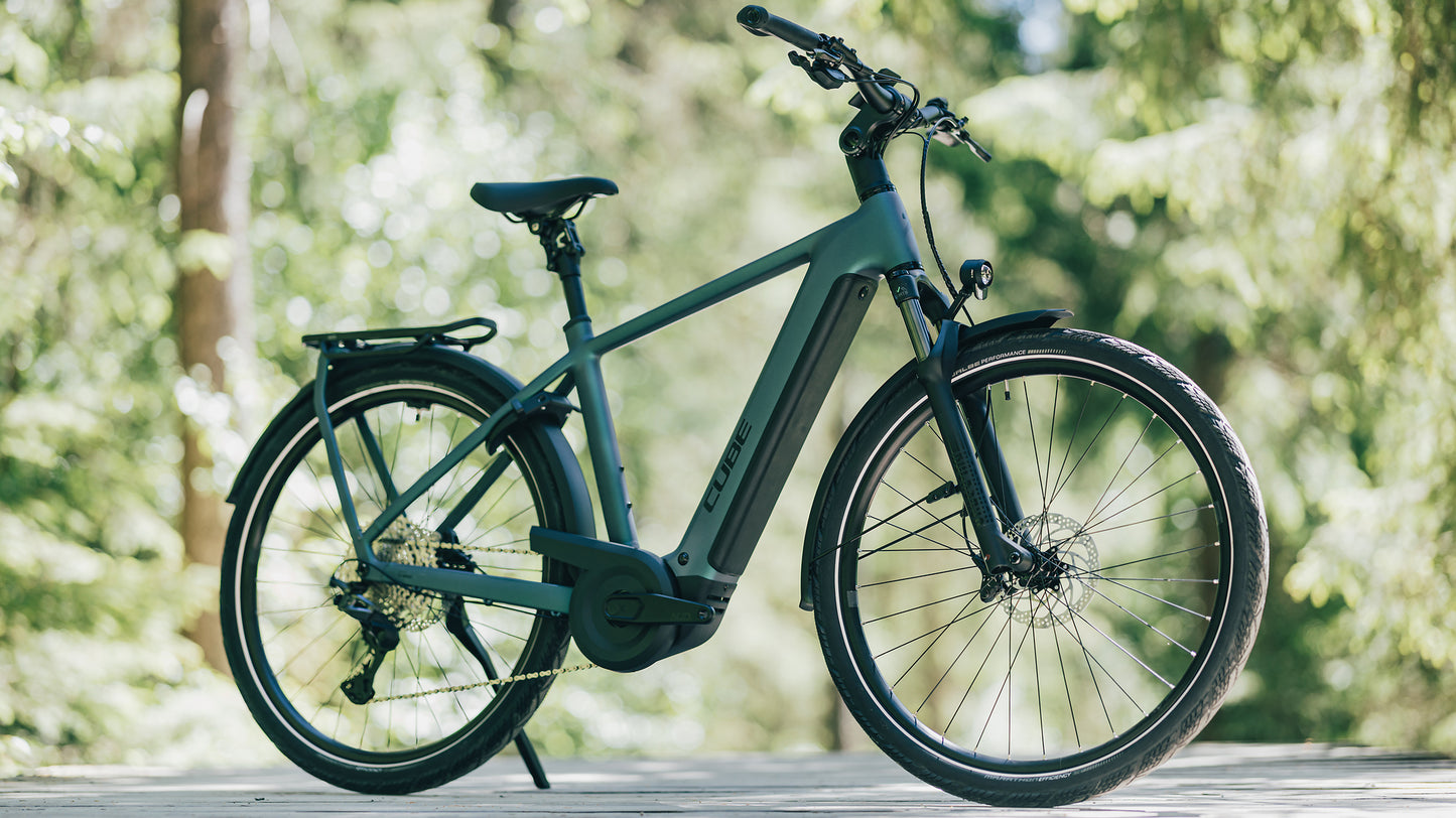 CUBE KATHMANDU HYBRID PRO 800 eTOURING BIKE 2027 SMARAGDGREY 'N' BLACK