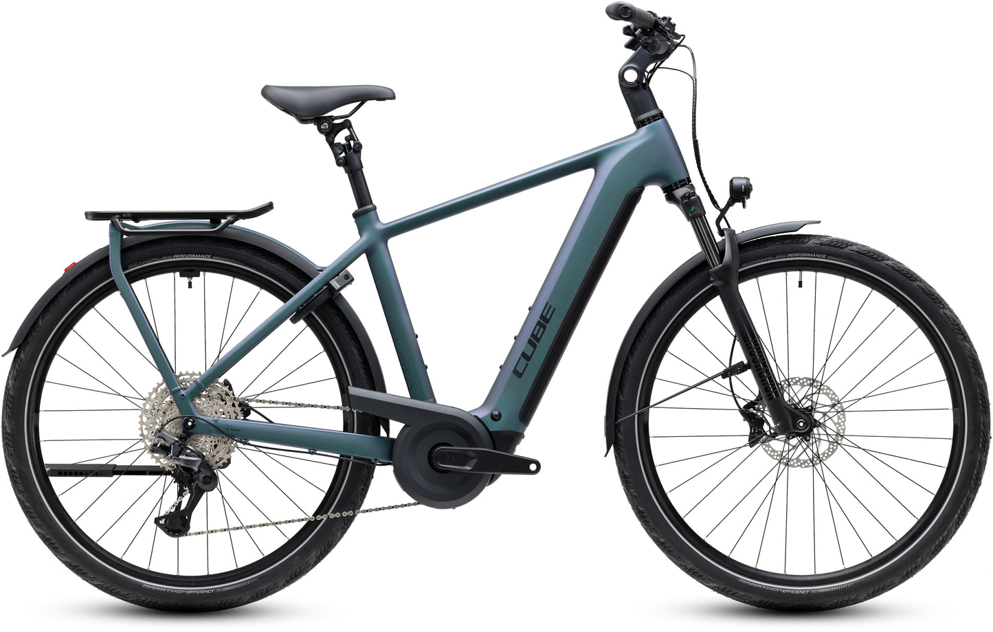 CUBE KATHMANDU HYBRID PRO 800 eTOURING BIKE 2027 SMARAGDGREY 'N' BLACK