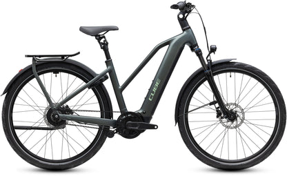 CUBE KATHMANDU HYBRID DELUXE PRO 800 eTOURING BIKE 2027 BLACKFOREST 'N' CHROME (TRAPEZE)
