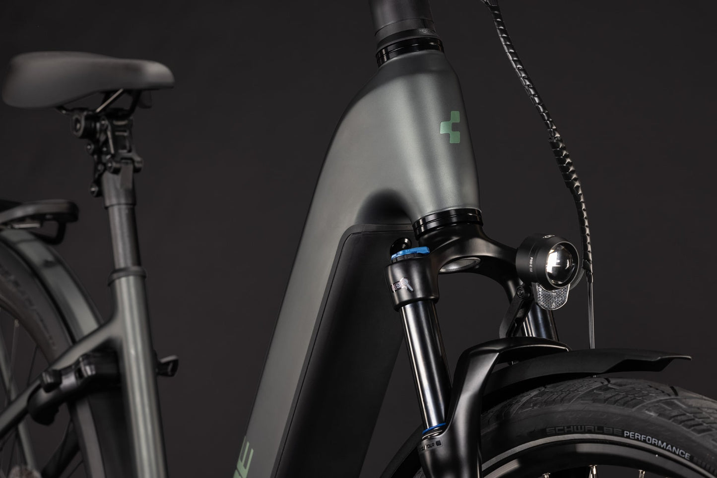 CUBE KATHMANDU HYBRID DELUXE PRO 800 eTOURING BIKE 2027 BLACKFOREST 'N' CHROME (EASY ENTRY)