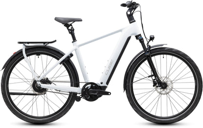 CUBE KATHMANDU HYBRID DELUXE PRO 800 eTOURING BIKE 2027 METALLICWHITE 'N' CHROME